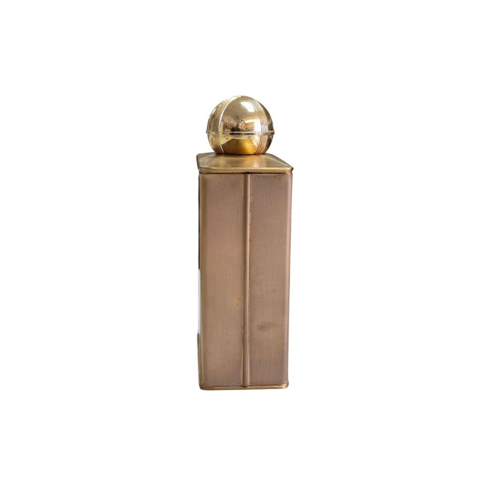 Vintage 1950s Evyan “Great Lady” Perfume Bottle Embossed Script 8 oz Empty - Picture 3 of 8